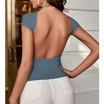 Stylish Backless Summer Top for Women – ForeFair