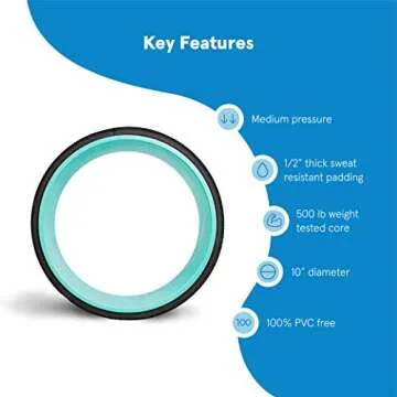 Chirp Wheel Foam Roller for Muscle Recovery and Relief