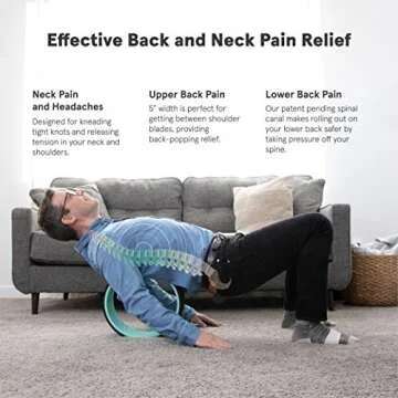 Chirp Wheel Foam Roller for Muscle Recovery and Relief