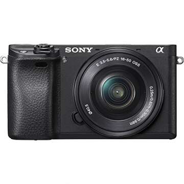 Sony ILCE-6300 a6300 4K Mirrorless Camera Dual Lens Kit