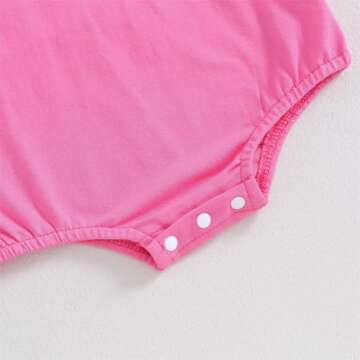 Merqwadd Baby Bubble Romper - Cute Infant Bodysuit Tops