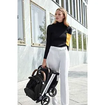 gb QBit+ All-City Lightweight Stroller in Velvet Black