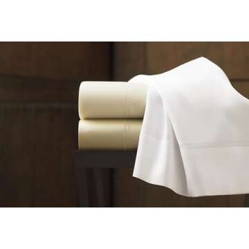 Peacock Alley Lyric Percale King Sham - Luxury Bedding