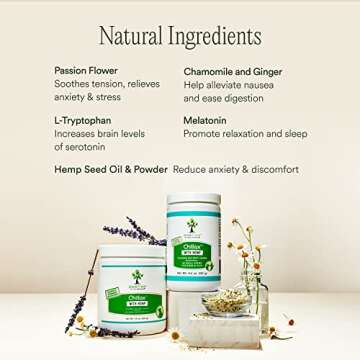 pawTree Chillax Natural Calming Hemp Chews for Dogs