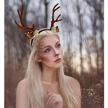 Women's Deer Costume Accessories Antler Headband