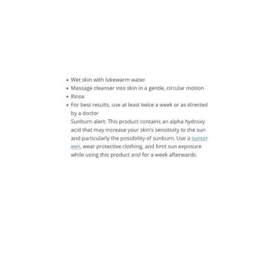 CeraVe Cleanser for Psoriasis Treatment, With Salicylic Acid for Dry Skin Itch Relief & Latic Acid for Exfoliation, Fragrance Free & Allergy Tested, 8 Ounce