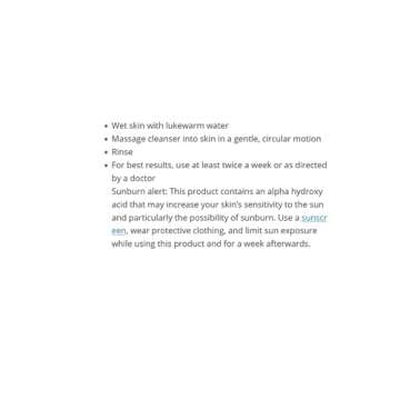 CeraVe Cleanser for Psoriasis Treatment, With Salicylic Acid for Dry Skin Itch Relief & Latic Acid for Exfoliation, Fragrance Free & Allergy Tested, 8 Ounce