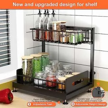 Under Sink Organizers: Pull Out Storage Solution