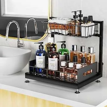 Under Sink Organizers: Pull Out Storage Solution