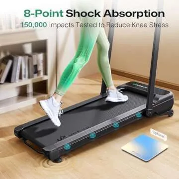 Get Fit with UREVO Smart Treadmill - 3-in-1 Foldable Fitness