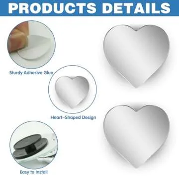 Heart Shaped Blind Spot Mirrors for Enhanced Driving Safety