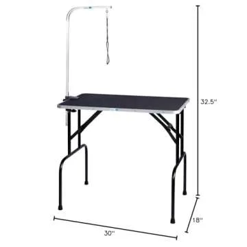 Pet Edge Heavy Duty Grooming Table - Perfect for Safe and Easy Grooming