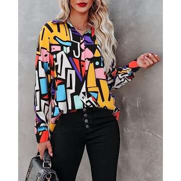 Fashionable Magritta Long Sleeve Blouse for Women