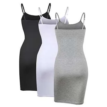 WILLBOND 3-Piece Basic Cami Set for Women - Soft & Stylish