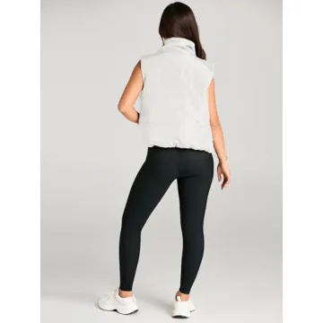 Stylish AUTOMET Puffer Vest Women Lightweight Winter Wear