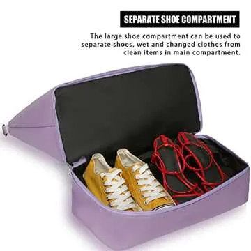 Ineetatu Travel Duffle Bag for Women, Weekender Bags