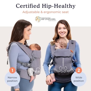 Beco Baby Carrier Gemini Ergonomic Front Back Hip Seats