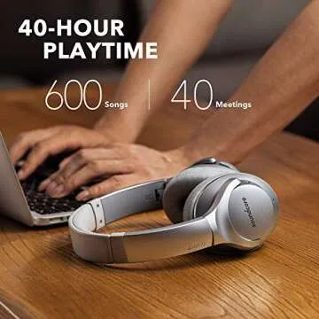 Soundcore Anker Life Q20 Headphones with 40H Playtime