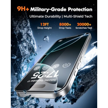 UNBREAKcable iPhone 16 Pro Screen Protector 4+2 Pack