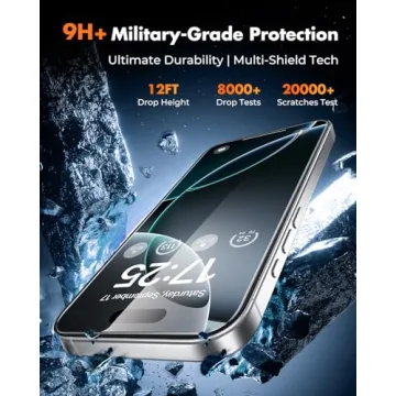 UNBREAKcable iPhone 16 Pro Screen Protector 4+2 Pack