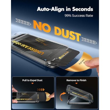 UNBREAKcable iPhone 16 Pro Screen Protector 4+2 Pack