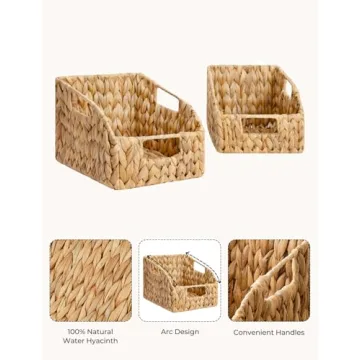 Versatile Handwoven Storage Baskets for Every Home