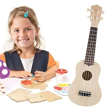 Build Your Own Zimo DIY Ukulele Kit - 21" Fun Starter