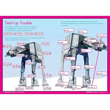 Star Wars Workbook: 3rd Grade Math (Star Wars Workbooks)