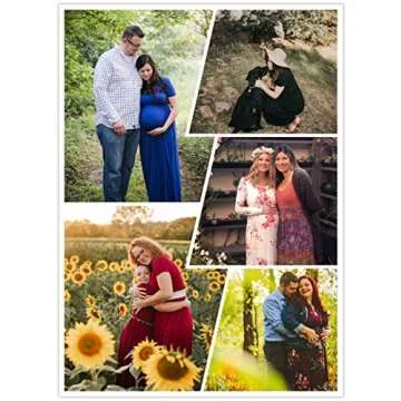 BISHUIGE Women Summer Casual XL-6X Plus Size Maxi Long Dresse with Pockets XX-Large, Black