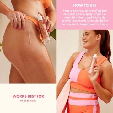 Kopari Sun Shield Body Glow with SPF 45 - Radiant Skin