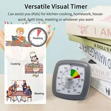 Lavigo Visual Countdown Timer for Cooking and Study