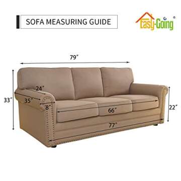 Easy-Going Stretch Sofa Slipcover for All Sofas