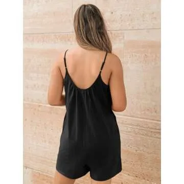 AUTOMET Women’s Travel Rompers for Summer Style and Comfort