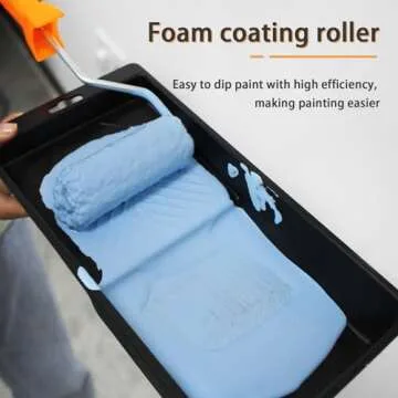 Textured Paint Roller Set for Walls & Ceilings