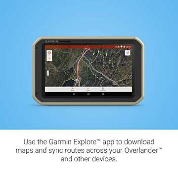Garmin Overlander, Rugged Multipurpose Navigator for Off-Grid Guidance