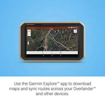 Garmin Overlander, Rugged Multipurpose Navigator for Off-Grid Guidance
