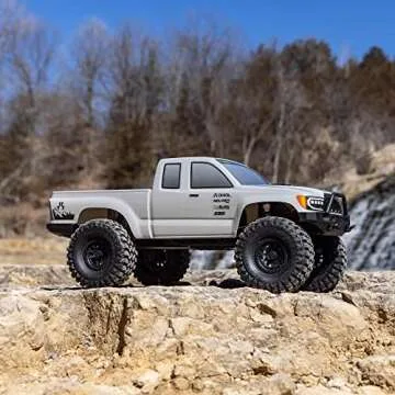 Axial RC Truck 1/10 SCX10 III Base Camp 4WD Rock Crawler Brushed RTR (Batteries and Charger Not Included), Grey, AXI03027T3