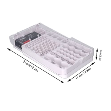 Yuecoom Battery Organizer with Tester Holds 93 Batteries