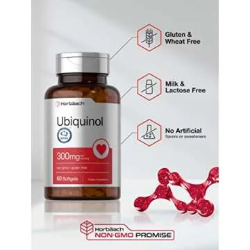 Horbäach Ubiquinol 300mg Softgels - Heart Health Boost