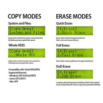 Systor 1:3 HDD/SSD Hard Drive Duplicator - 18GB/Min - Standalone Copier & Eraser/Sanitizer for Multiple SATA 3.5 Disk & 2.5 Solid State Drives - Copy Speeds of up to 300MB/Sec (SYS303DP)