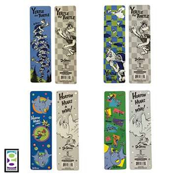 Dr. Seuss Assorted Bookmarks for Kids - Pack of 50