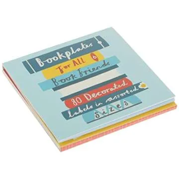 Galison Book Friends Book of Labels - Book Plates (32829)