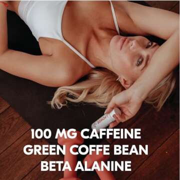 Tru Power Shot, Watermelon Flavored Extra Strength Energy Shots - Zero Sugar Pre Workout Drink plus Amino Acids and Green Coffee Bean - Natural Caffeine, GF, Keto, Vegan Supplement, 2oz (Pack of 24)