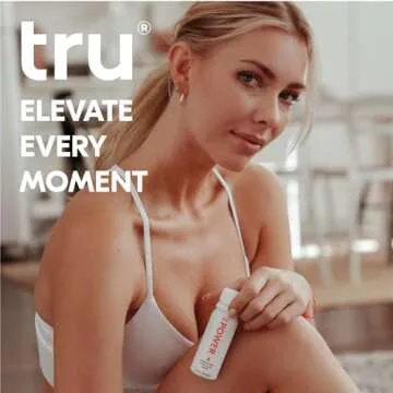 Tru Power Shot, Watermelon Flavored Extra Strength Energy Shots - Zero Sugar Pre Workout Drink plus Amino Acids and Green Coffee Bean - Natural Caffeine, GF, Keto, Vegan Supplement, 2oz (Pack of 24)