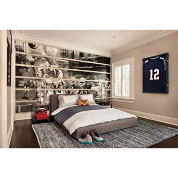 IHEIPYE Lockable Jersey Display Frame for All Sports