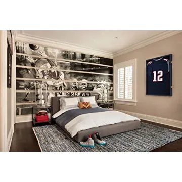 IHEIPYE Lockable Jersey Display Frame for All Sports