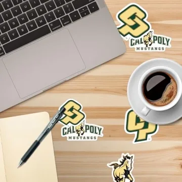 California Polytechnic State University Spirit Stickers Pack