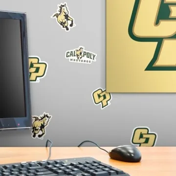 California Polytechnic State University Spirit Stickers Pack