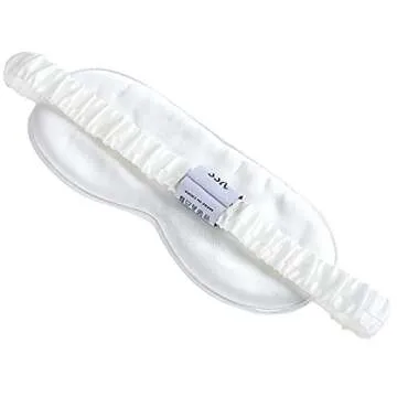 Silk Sleep Mask Light Blocking Luxury 100% Mulberry 19mm Silk Eye Mask Eye Cover Blindfold Ultra Soft Light & Comfy Anti Aging Skin Care with Travel Bag Gift Package