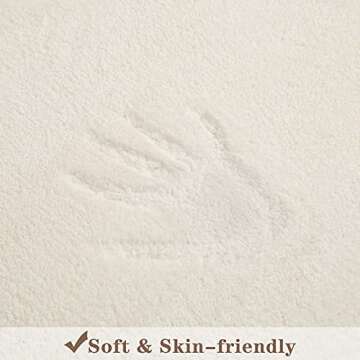 Topotdor Rainbow Round Kids Play Rug Alphabet Nursery Area Rug Extra Large Soft Crawling Play Mat for Children Toddlers Bedroom (47 inch, Multi Color)